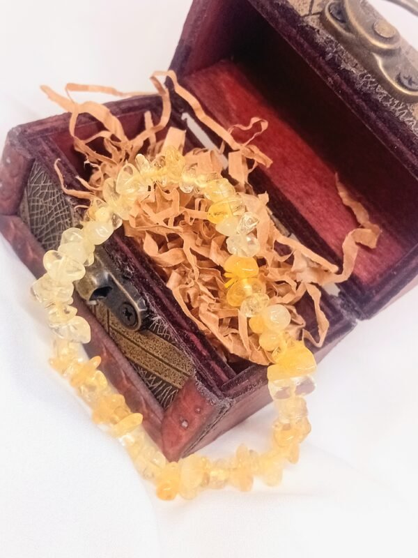 Pulsera de Chip de Citrino - Imagen 3