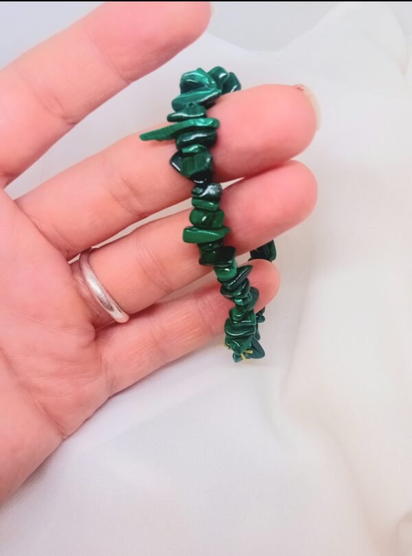 Pulsera de Chip de Malaquita - Imagen 2