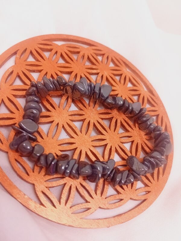 Pulsera de Chip de Hematite - Imagen 4