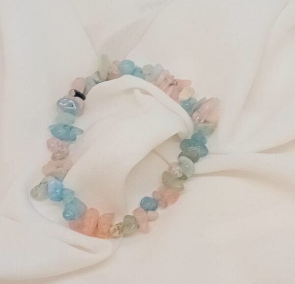 Pulsera de Chip de Morganita