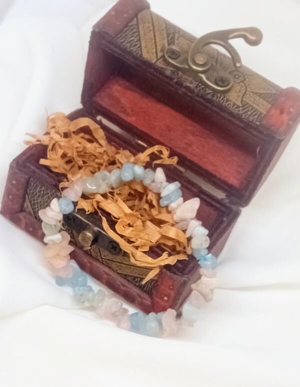 Pulsera de Chip de Morganita - Imagen 3
